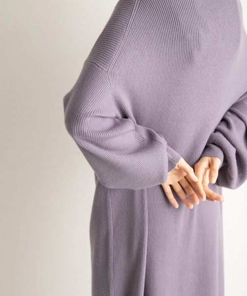 LOWRYS FARM（ローリーズファーム）の「ボトルネックワンピース 　918991（ワンピース・レディース・アイボリー/ブラック/ブラウン/パープル・FREE）」の11枚目の写真