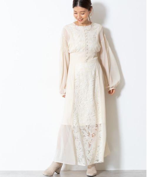 セール エンブロイダリーレースワンピース ワンピース Jillstuart ジルスチュアート のファッション通販 Zozotown