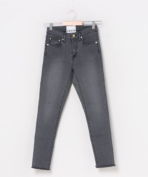 スキニー Iskoストレッチ カットオフデニム