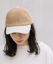 Munich | ペーパー＆コットンリボンバックキャップ(キャップ)