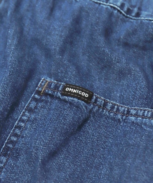 OMNIGOD（オムニゴッド）の「[OMNIGOD mens / オムニゴッド]　8oz甘織りデニム　PWイージーパンツ（デニムパンツ・メンズ・インディゴブルー・3/2）」の21枚目の写真