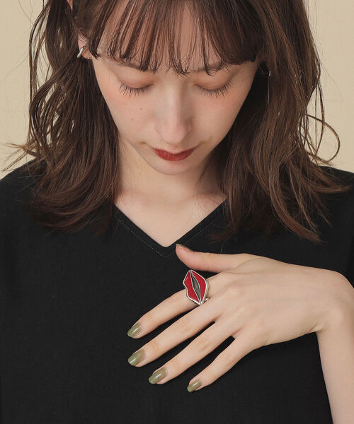 【BEAMS】 Otro Accesorioリップリング Ray BEAMS（レイビームス）の「Otro Accesorio / エナメル