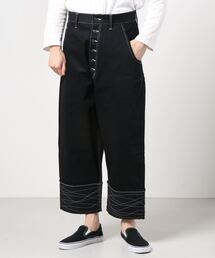 【美品】ランデブーオーグローブ/NEW FABIO PA/ワイドストレートデニム rdv o globe NEW FABIO PA [BLACK] - Fresh Service NECESSARY