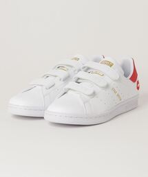 adidas アディダス STAN SMITH CF W S42845 *FWHT/FWHT/RED
