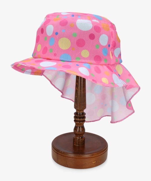 OVERRIDE（オーバーライド）の「ｷｯｽﾞ ｽｲﾑﾀﾚﾂｷﾊｯﾄﾄﾞｯﾄ（ハット・キッズ・ピンク・FREE）」の10枚目の写真