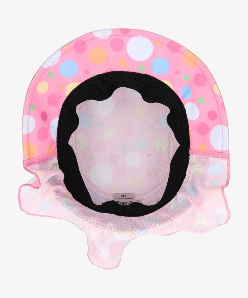 OVERRIDE（オーバーライド）の「ｷｯｽﾞ ｽｲﾑﾀﾚﾂｷﾊｯﾄﾄﾞｯﾄ（ハット・キッズ・ピンク・FREE）」の4枚目の写真