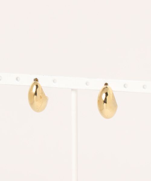 mou（モウ）の「S925 Plump shaped pierce（ピアス（両耳用）・レディース・シルバー/ゴールド・FREE）」の2枚目の写真