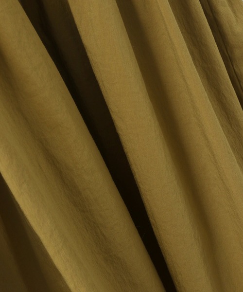 A part by（アパートバイ）の「Vボタンキリカエフレアワンピース  931695（ワンピース・レディース・ブラック/ライトベージュ/ブラウン系その他2/ブルー系その他4・FREE）」の12枚目の写真