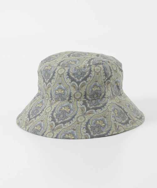 SENSE OF PLACE by URBAN RESEARCH（センスオブプレイスバイアーバンリサーチ）の「バティックバケットハット（ハット・メンズ・ネイビー/ライトベージュ・ONE）」の7枚目の写真