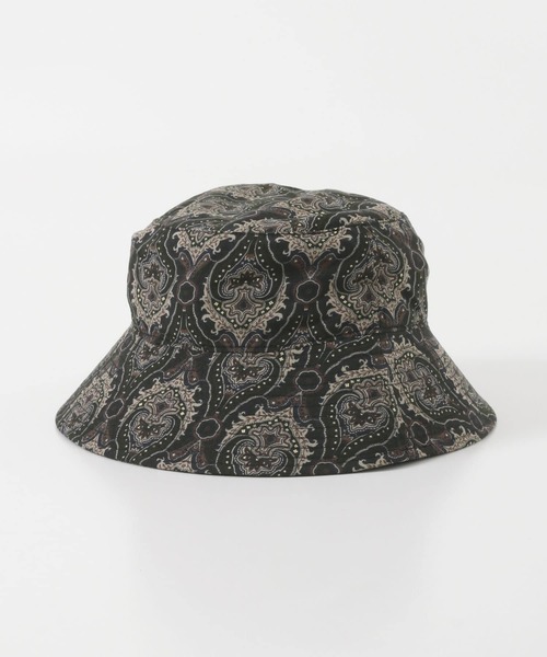 SENSE OF PLACE by URBAN RESEARCH（センスオブプレイスバイアーバンリサーチ）の「バティックバケットハット（ハット・メンズ・ネイビー/ライトベージュ・ONE）」の4枚目の写真
