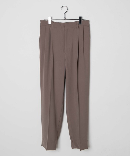 LUCY(ルーシー)の「LUCY/【セットアップ対応商品】STRETCH 2TACK TPD SLACKS(スラックス・メンズ・ブルー/ピンク/ベージュ系その他/ブラック・MEDIUM/LARGE)」の1枚目の写真