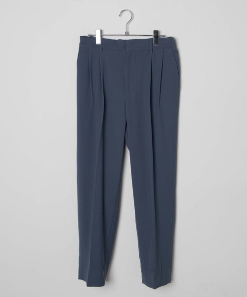 LUCY(ルーシー)の「LUCY/【セットアップ対応商品】STRETCH 2TACK TPD SLACKS(スラックス・メンズ・ブルー/ピンク/ベージュ系その他/ブラック・MEDIUM/LARGE)」の4枚目の写真