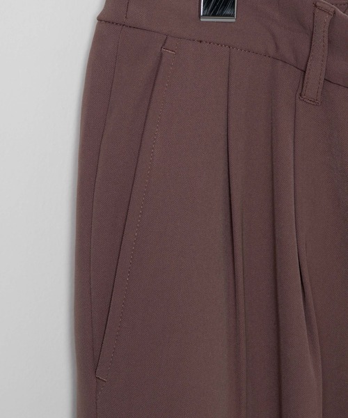 LUCY(ルーシー)の「LUCY/【セットアップ対応商品】STRETCH 2TACK TPD SLACKS(スラックス・メンズ・ブルー/ピンク/ベージュ系その他/ブラック・MEDIUM/LARGE)」の5枚目の写真