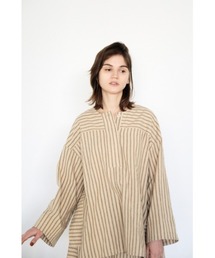 BLACK BY MOUSSY（ブラックバイマウジー）の「stripe tunic（ストライプチュニック）（シャツ/ブラウス・レディース）」