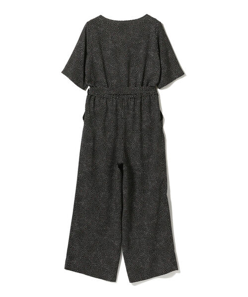 BEAMS LIGHTS（ビームスライツ）の「BEAMS LIGHTS / DEVEAUX 変形 DOT オールインワン（つなぎ/オールインワン・レディース・ブラック/イエロー・38/36）」の8枚目の写真