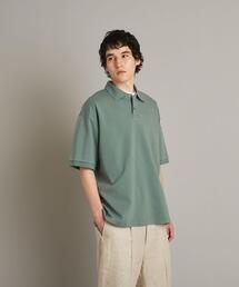 トップス Steven Alan SUVIN BORDER POLOSHIRT LOOSE Steven Alan（スティーブンアラン）の「＜Steven Alan＞ SUVIN