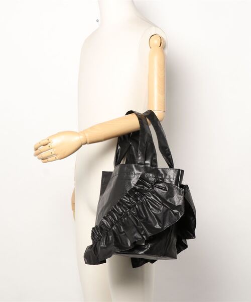 HELOYSE（エロイーズ）の「【HELOYSE】mercury utility bag S（トートバッグ・レディース・ブラック/ライトグレー・M）」の16枚目の写真