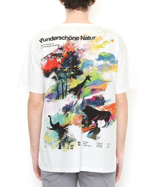 Design Tshirts Store graniph - グラニフ　graniph　男女兼用　ペイントサバンナ｜リバーシブルボアブルゾン グラニフ graniph 男女兼用 ペイントサバンナ｜リバーシブルボア