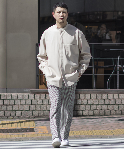 JOINT WORKS(ジョイントワークス)の「パジャマチェックフレアパンツ(その他パンツ・メンズ・レッド/グレー・MEDIUM/LARGE)」の9枚目の写真