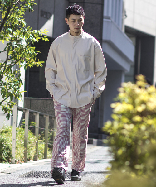 JOINT WORKS(ジョイントワークス)の「パジャマチェックフレアパンツ(その他パンツ・メンズ・レッド/グレー・MEDIUM/LARGE)」の16枚目の写真