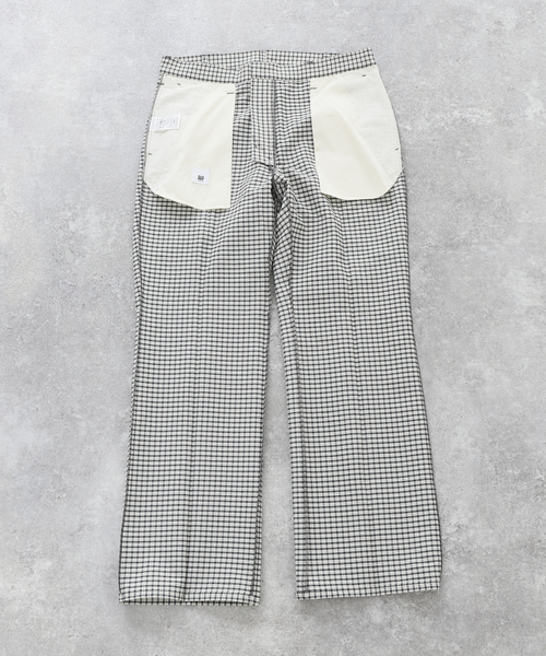 JOINT WORKS(ジョイントワークス)の「パジャマチェックフレアパンツ(その他パンツ・メンズ・レッド/グレー・MEDIUM/LARGE)」の3枚目の写真