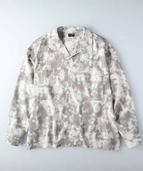 BACK NUMBER（バックナンバー）の「【BACK NUMBER】タイダイプリントシャツ（シャツ/ブラウス・メンズ・ベージュ/ライラック/ケリー・XL/M/L）」の20枚目の写真