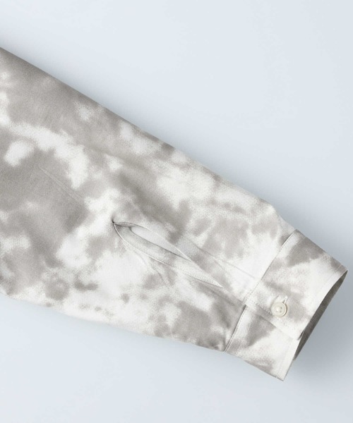 BACK NUMBER（バックナンバー）の「【BACK NUMBER】タイダイプリントシャツ（シャツ/ブラウス・メンズ・ベージュ/ライラック/ケリー・XL/M/L）」の17枚目の写真