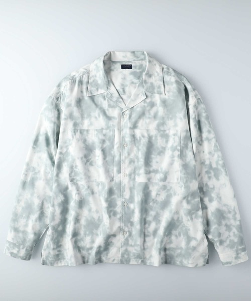 BACK NUMBER（バックナンバー）の「【BACK NUMBER】タイダイプリントシャツ（シャツ/ブラウス・メンズ・ベージュ/ライラック/ケリー・XL/M/L）」の21枚目の写真