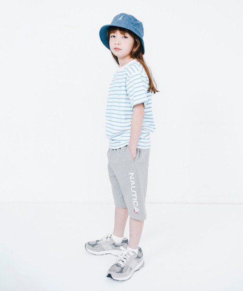 NAUTICA(ノーティカ)の「【NAUTICA/ノーティカ】マリンボーダーTシャツ(Tシャツ/カットソー・キッズ・ブラック/ブルー/杢グレー/レッド/ターコイズブルー/ネイビー・110cm/140cm/100cm/130cm/150cm/120cm)」の11枚目の写真