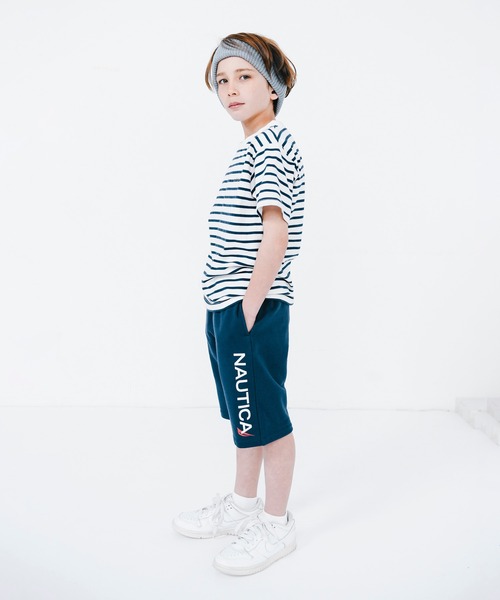 NAUTICA(ノーティカ)の「【NAUTICA/ノーティカ】マリンボーダーTシャツ(Tシャツ/カットソー・キッズ・ブラック/ブルー/杢グレー/レッド/ターコイズブルー/ネイビー・110cm/140cm/100cm/130cm/150cm/120cm)」の18枚目の写真