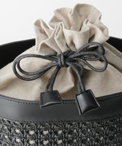 closet story（クローゼットストーリー）の「＜closet story＞ FL メッシュ バケツ ショルダーバッグ（ショルダーバッグ・レディース・ブラック/ブラウン・FREE）」の10枚目の写真