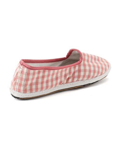 drogheria Crivellini（ドロゲリアクリベリーニ）の「【drogheria Crivellini】チェックスリッポンシューズ（スリッポン・レディース・ネイビー/ピンク・39/37/38/36）」の6枚目の写真