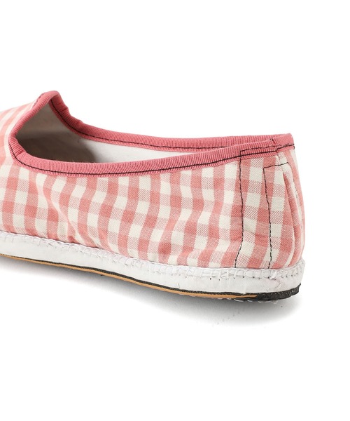 drogheria Crivellini（ドロゲリアクリベリーニ）の「【drogheria Crivellini】チェックスリッポンシューズ（スリッポン・レディース・ネイビー/ピンク・39/37/38/36）」の9枚目の写真