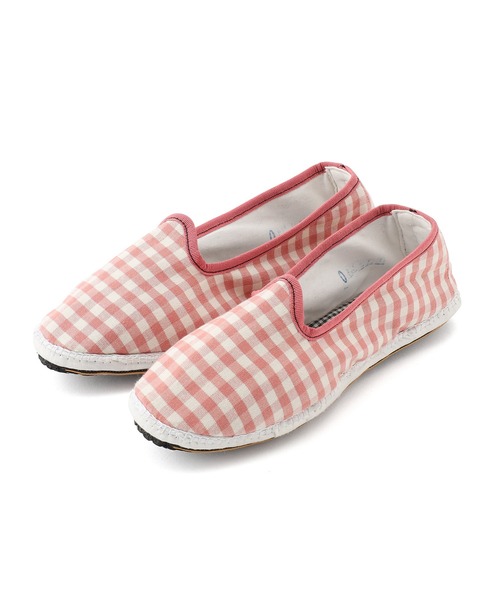 drogheria Crivellini（ドロゲリアクリベリーニ）の「【drogheria Crivellini】チェックスリッポンシューズ（スリッポン・レディース・ネイビー/ピンク・39/37/38/36）」の11枚目の写真