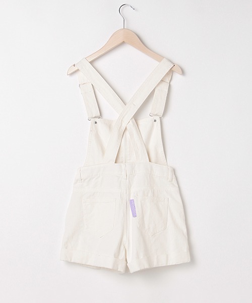 LOVETOXIC（ラブトキシック）の「ハーフZIPショートサロペット