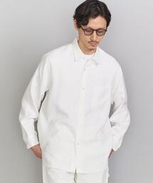 BEAUTY&YOUTH UNITED ARROWS | BY ライト リネンタッチ ワイドフォルム テーパード シャツ(シャツ/ブラウス)