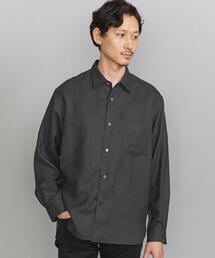 BEAUTY&YOUTH UNITED ARROWS | BY ライト リネンタッチ ワイドフォルム テーパード シャツ(シャツ/ブラウス)