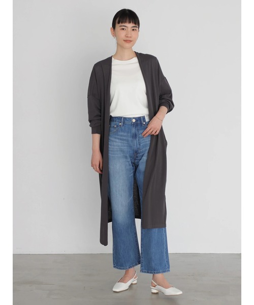 AMERICAN HOLIC（アメリカンホリック）の「ハイゲージニュアンスロングカーディガン（カーディガン/ボレロ・レディース・チャコールグレー/ライトグレー/サックスブルー/モカ・FREE）」の20枚目の写真