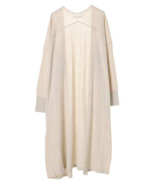 AMERICAN HOLIC（アメリカンホリック）の「ハイゲージニュアンスロングカーディガン（カーディガン/ボレロ・レディース・チャコールグレー/ライトグレー/サックスブルー/モカ・FREE）」の9枚目の写真