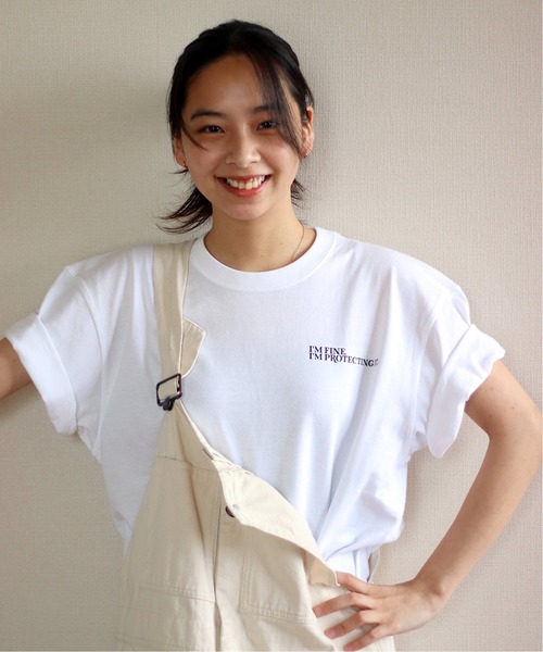 JOURNAL STANDARD relume（ジャーナルスタンダード　レリューム）の「【NIKS／ニックス】フロントプリントロゴ Tシャツ（Tシャツ/カットソー・メンズ・イエロー/レッド/ブルー/ネイビー・MEDIUM/X-LARGE/LARGE）」の12枚目の写真
