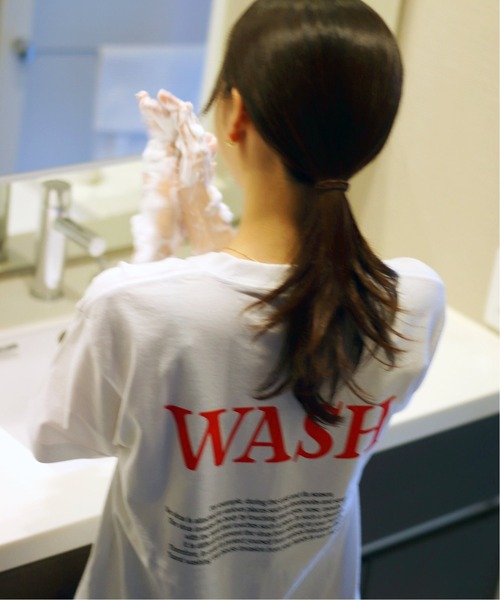 JOURNAL STANDARD relume（ジャーナルスタンダード　レリューム）の「【NIKS／ニックス】フロントプリントロゴ Tシャツ（Tシャツ/カットソー・メンズ・イエロー/レッド/ブルー/ネイビー・MEDIUM/X-LARGE/LARGE）」の15枚目の写真