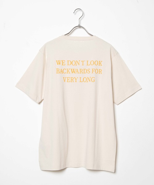 WEGO（ウィゴー）の「WEGO/ロゴプリントTシャツ（Tシャツ/カットソー・レディース・サックスブルー/アイボリー・SMALL/MEDIUM/LARGE/X-LARGE）」の4枚目の写真