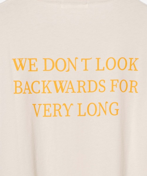 WEGO（ウィゴー）の「WEGO/ロゴプリントTシャツ（Tシャツ/カットソー・レディース・サックスブルー/アイボリー・SMALL/MEDIUM/LARGE/X-LARGE）」の3枚目の写真