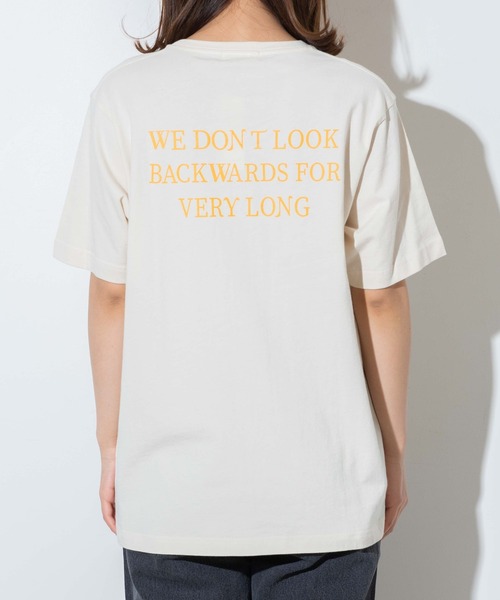 WEGO（ウィゴー）の「WEGO/ロゴプリントTシャツ（Tシャツ/カットソー・レディース・サックスブルー/アイボリー・SMALL/MEDIUM/LARGE/X-LARGE）」の20枚目の写真