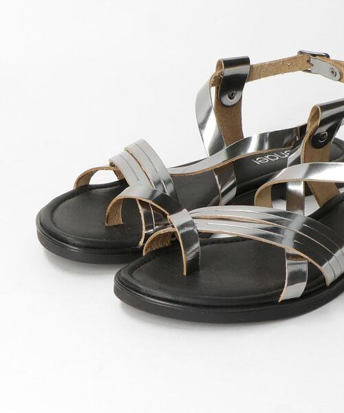 THE STATION STORE（ザ ステーション ストア）の「＜Blender＞ L トングクロス サンダル（サンダル・レディース・ブラック/シルバー・38/36/37）」の3枚目の写真