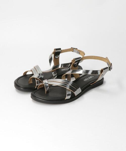 THE STATION STORE（ザ ステーション ストア）の「＜Blender＞ L トングクロス サンダル（サンダル・レディース・ブラック/シルバー・38/36/37）」の8枚目の写真