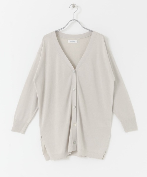 URBAN RESEARCH Sonny Label（アーバンリサーチサニーレーベル）の「クールミストミディ丈カーディガン（カーディガン/ボレロ・レディース・ライトグレー/ベージュ/ブラック/ブルー系その他・FREE）」の19枚目の写真