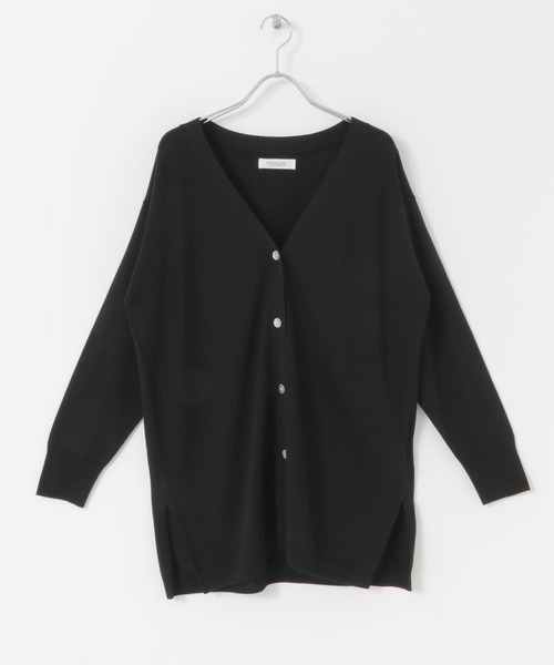 URBAN RESEARCH Sonny Label（アーバンリサーチサニーレーベル）の「クールミストミディ丈カーディガン（カーディガン/ボレロ・レディース・ライトグレー/ベージュ/ブラック/ブルー系その他・FREE）」の21枚目の写真