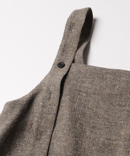 Dulcamara（ドゥルカマラ）の「ブリティッシュWフレームヘムOP - BRITISH WOOL-（ワンピース・レディース・カーキ/グレイッシュベージュ/ブラウン系その他・FREE）」の13枚目の写真
