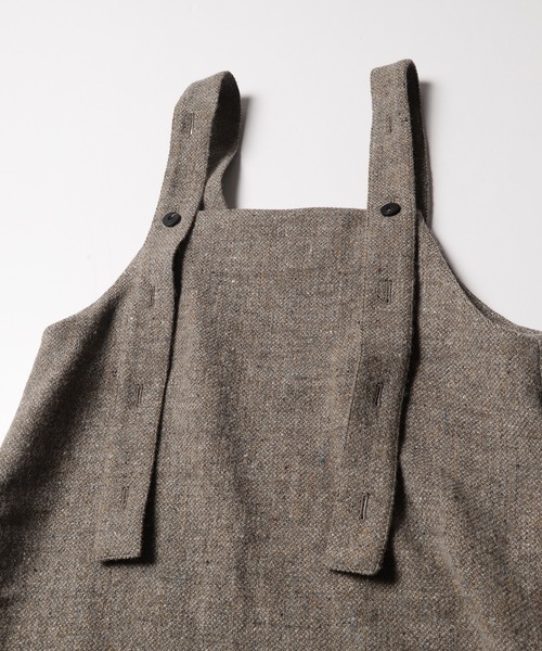 Dulcamara（ドゥルカマラ）の「ブリティッシュWフレームヘムOP - BRITISH WOOL-（ワンピース・レディース・カーキ/グレイッシュベージュ/ブラウン系その他・FREE）」の12枚目の写真